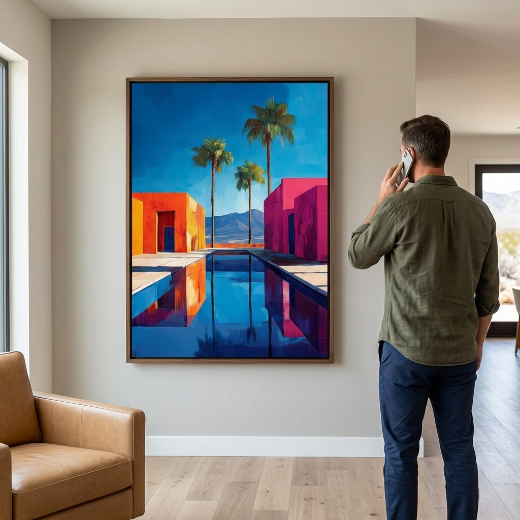 Neon Palms
