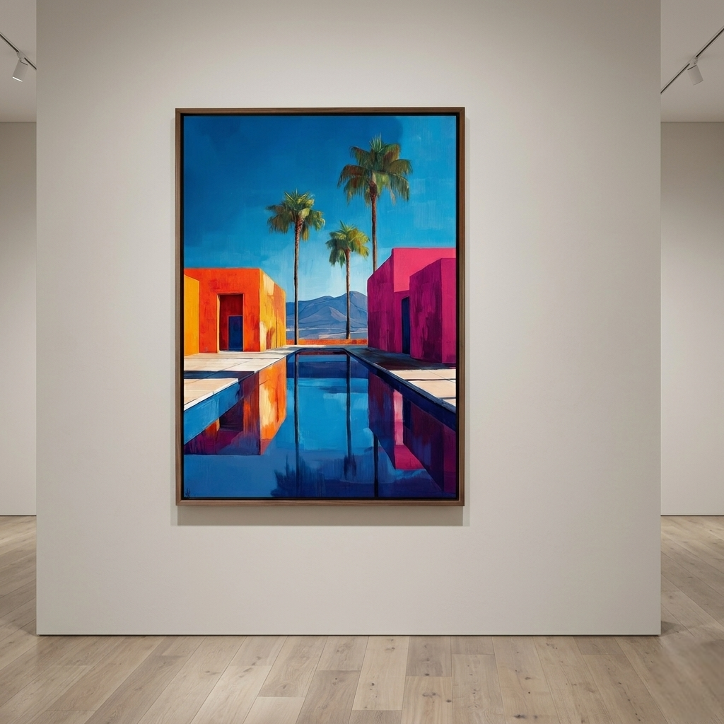 Neon Palms