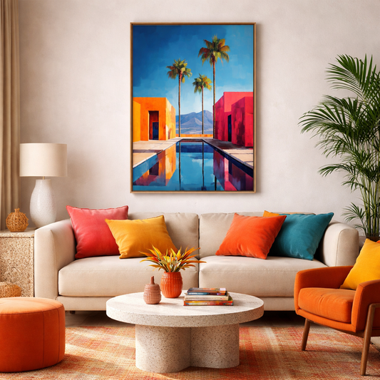 Neon Palms