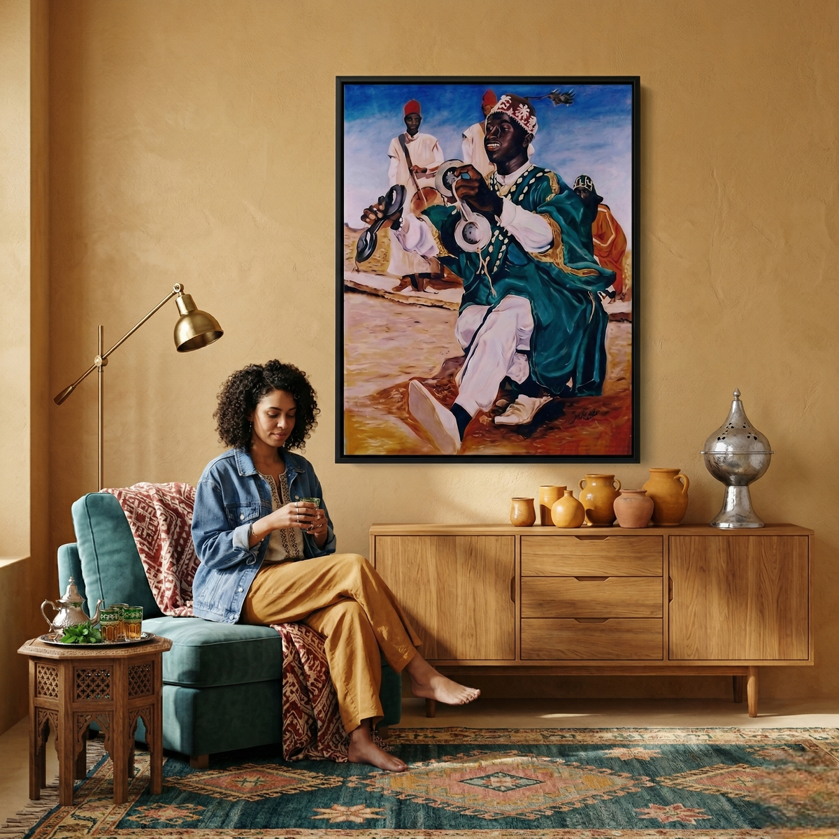 The Gnawa Player