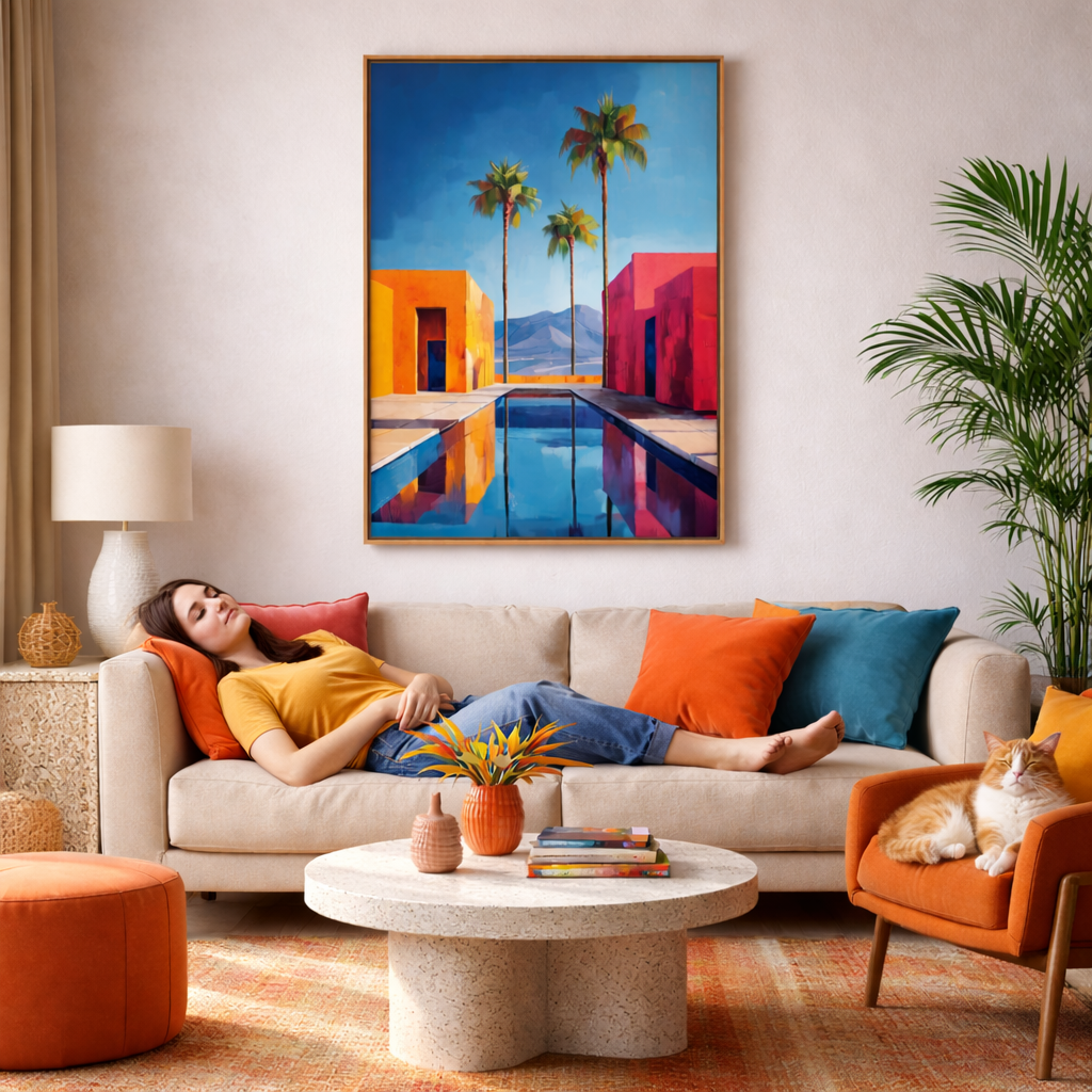 Neon Palms